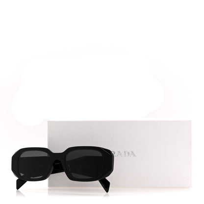 Prada Acetate Symbole Sunglasses SPR 17W Black 9 of 9