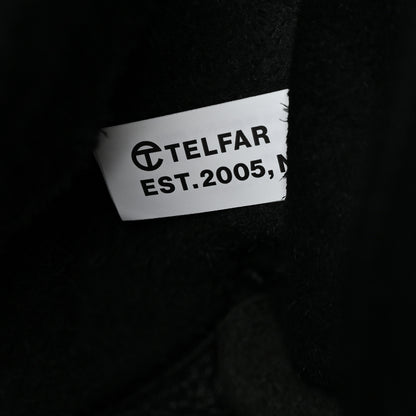 Telfar Pebbled Calfskin Medium Carry Bag Black 7 of 11