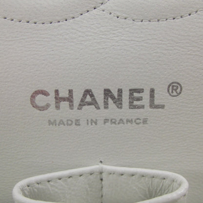 Chanel Caviar Quilted Medium Double Flap White 9 of 11