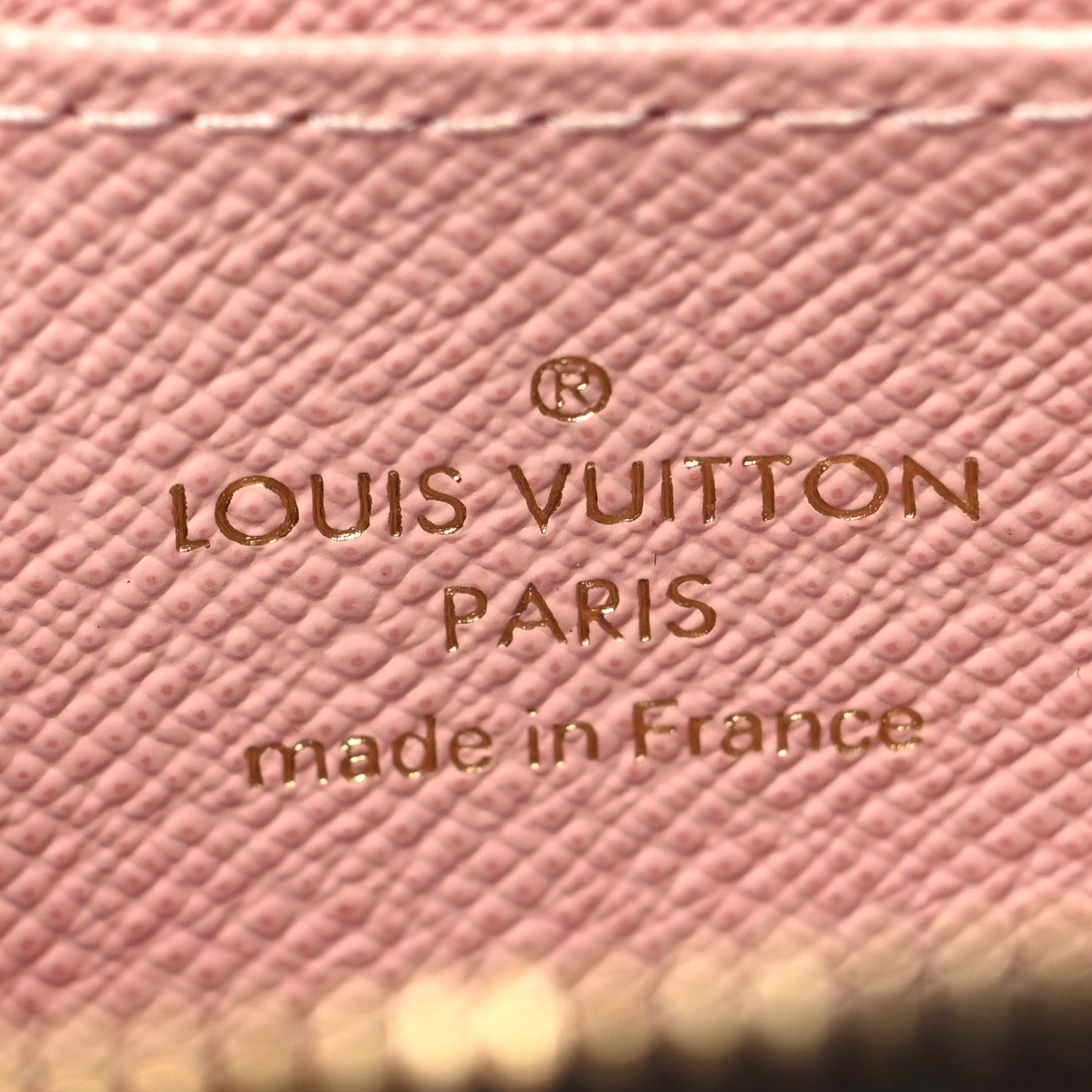Louis Vuitton Damier Ebene Zippy Coin Purse Rose Ballerine 6 of 7