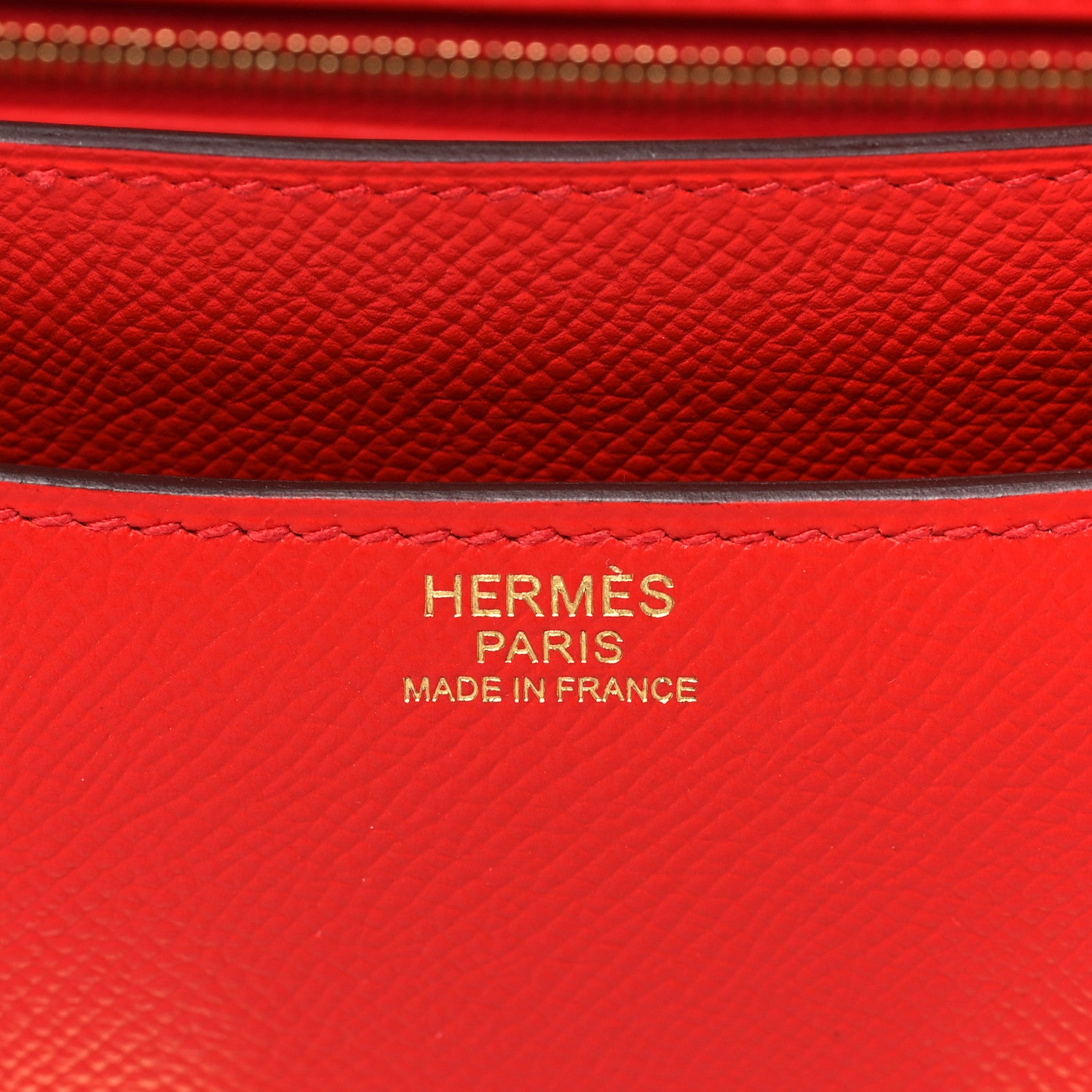 Hermes Epsom Constance 24 Rouge de Coeur 6 of 11
