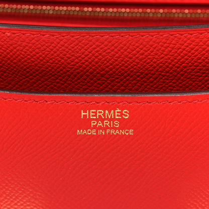 Hermes Epsom Constance 24 Rouge de Coeur 6 of 11