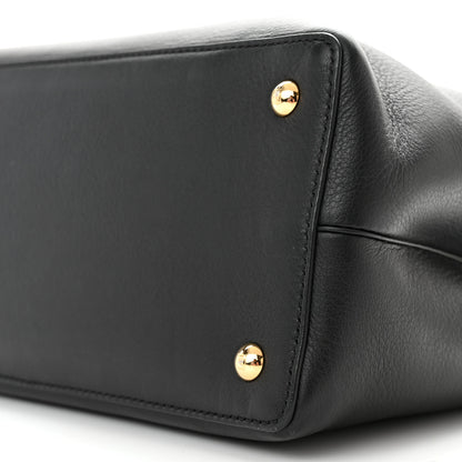 Fendi Vitello Elite Petite 2Jours Tote Black 9 of 11