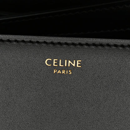 Celine Box Calfskin Teen Classic Box Flap Bag Black 5 of 8