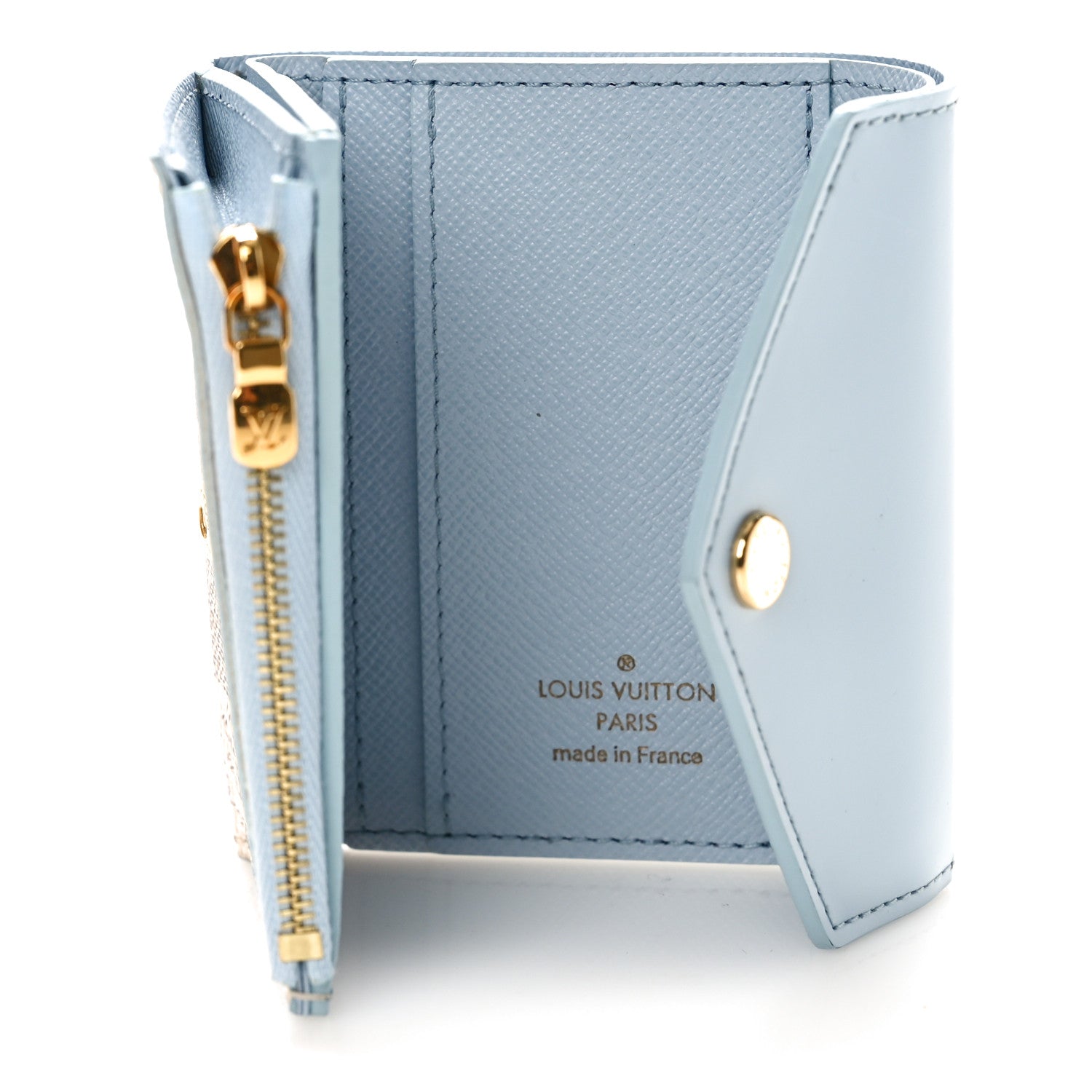 Louis Vuitton Damier Azur Zoe Wallet Olympe 5 of 9