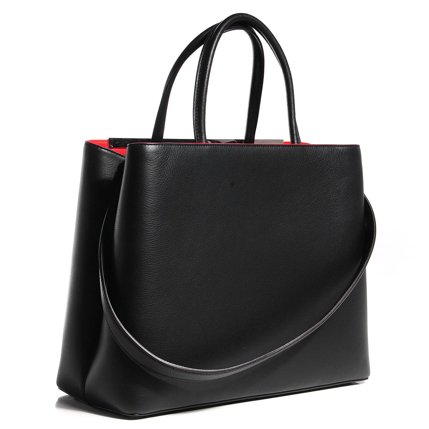 Vitello Dolce Marmol Regular 2Jours Tote Blue Notte Papavero