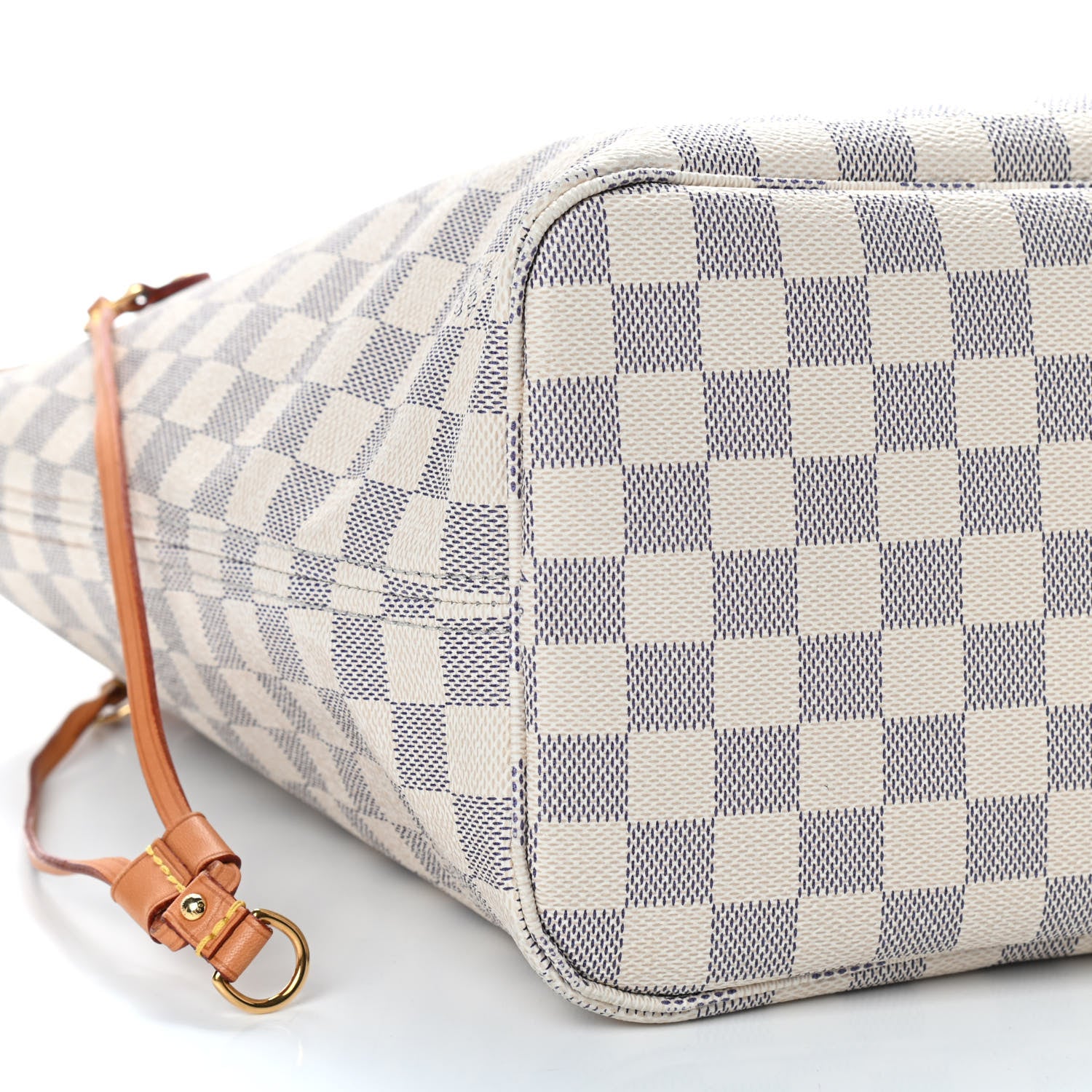 Louis Vuitton Damier Azur Neo Neverfull MM Rose Ballerine 10 of 12
