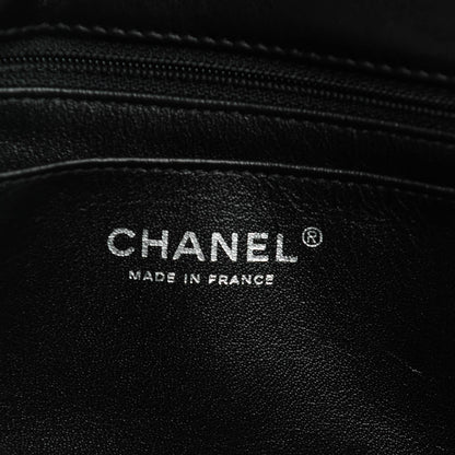 Chanel Lambskin Chevron Quilted Mini Rectangular Flap So Black 7 of 8
