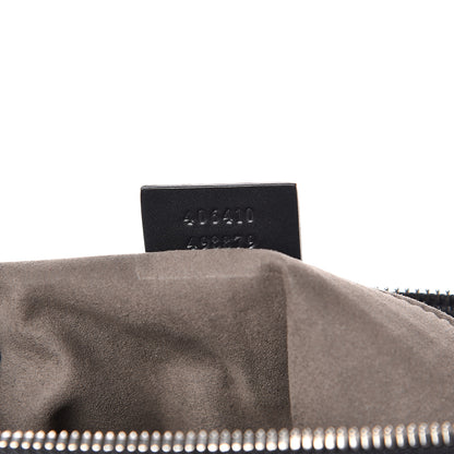 Gucci Guccissima Signature Small Messenger Bag Black 7 of 10