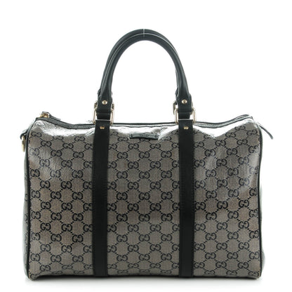 Gucci Crystal Monogram Medium Joy Boston Black 1 of 7