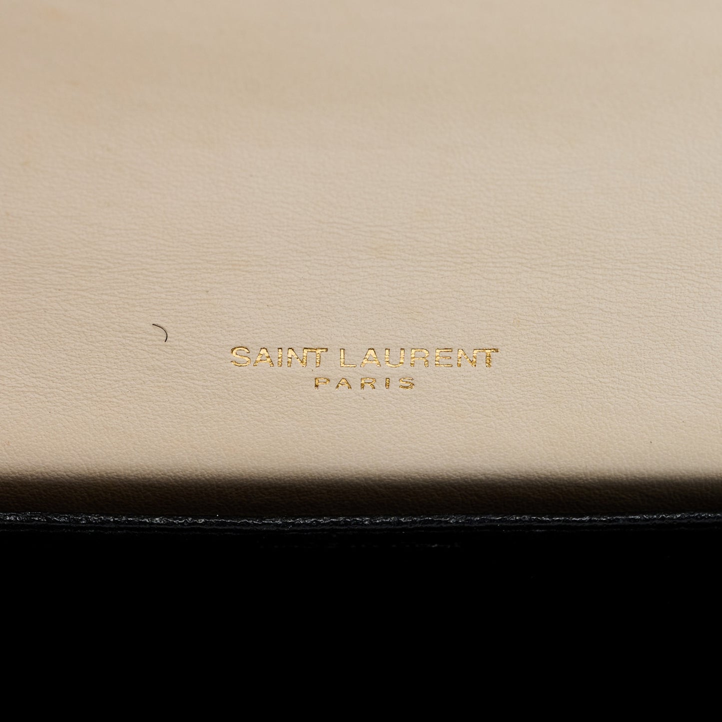 Calfskin Crocodile Embossed Monogram Uptown Chain Wallet Crema Soft