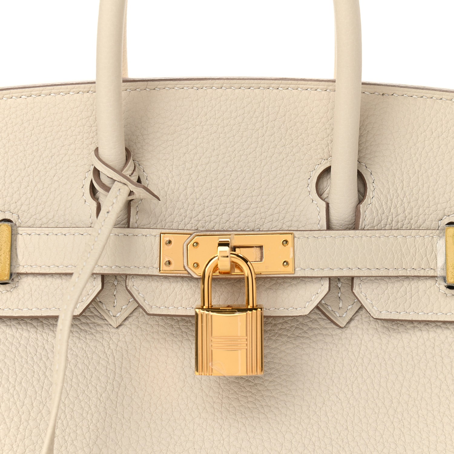 Hermes Togo Birkin 25 Craie 8 of 11