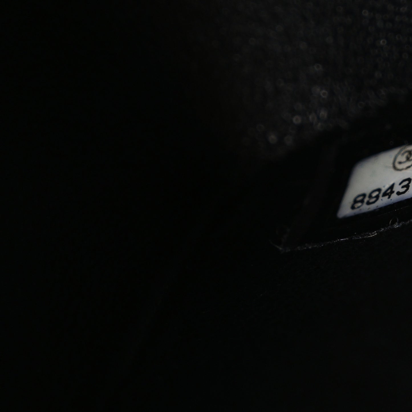 Caviar Quilted Mini Square Flap Black