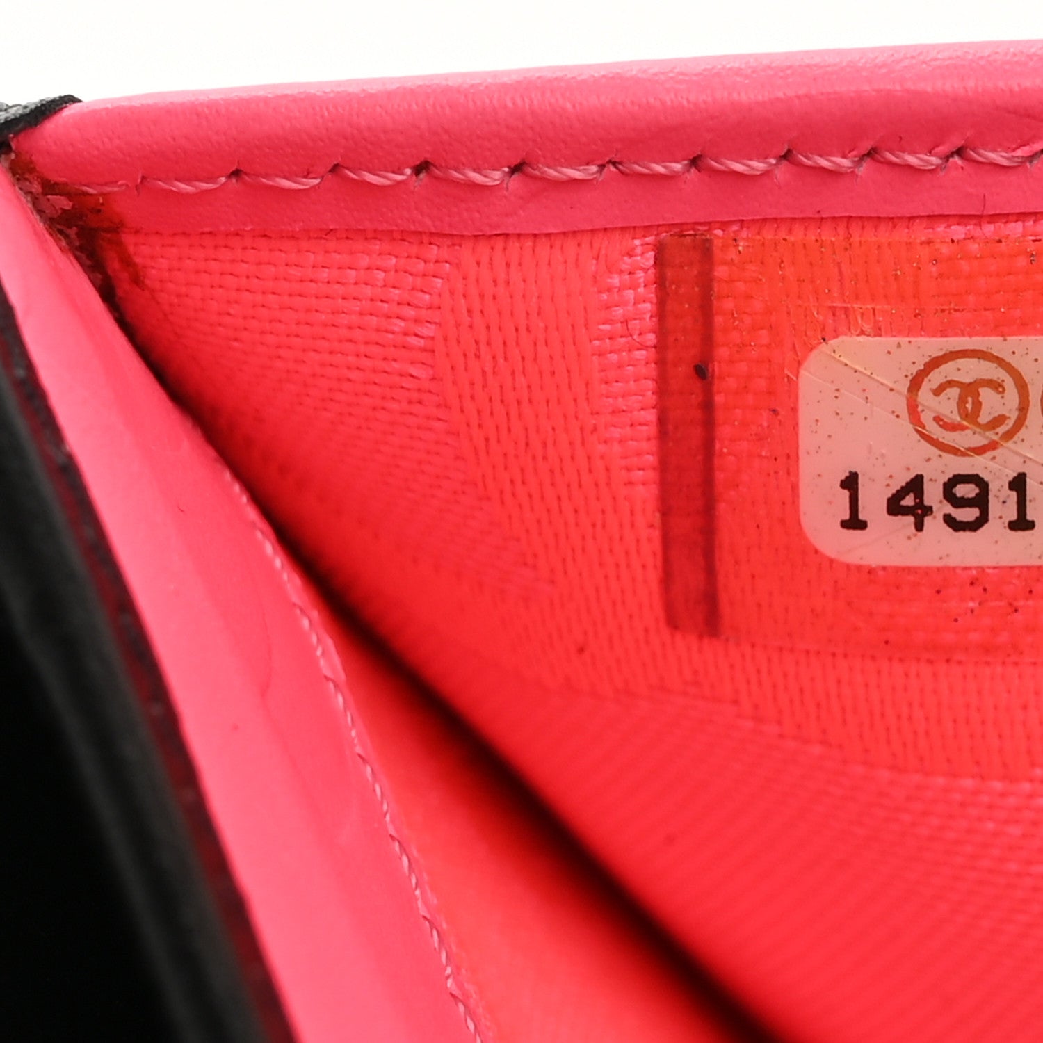 Chanel Calfskin Quilted Cambon Flap Wallet Black 7 of 11
