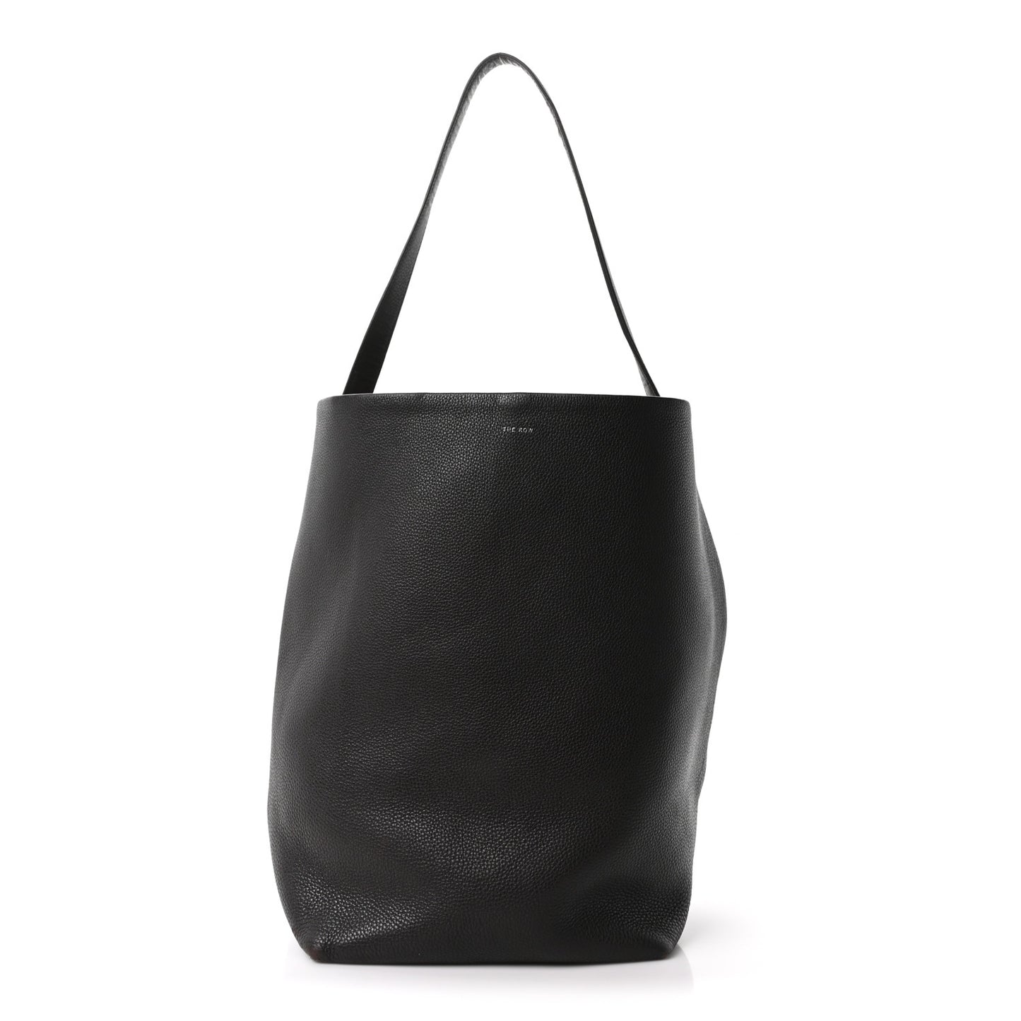 Grained Calfskin Large N/S Park Tote Brown