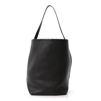 The Row Grained Calfskin Large N/S Park Tote Brown 1 of 10