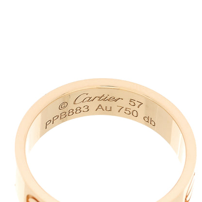 Cartier 18K Yellow Gold 5.5mm LOVE Ring 58 8.5 4 of 5