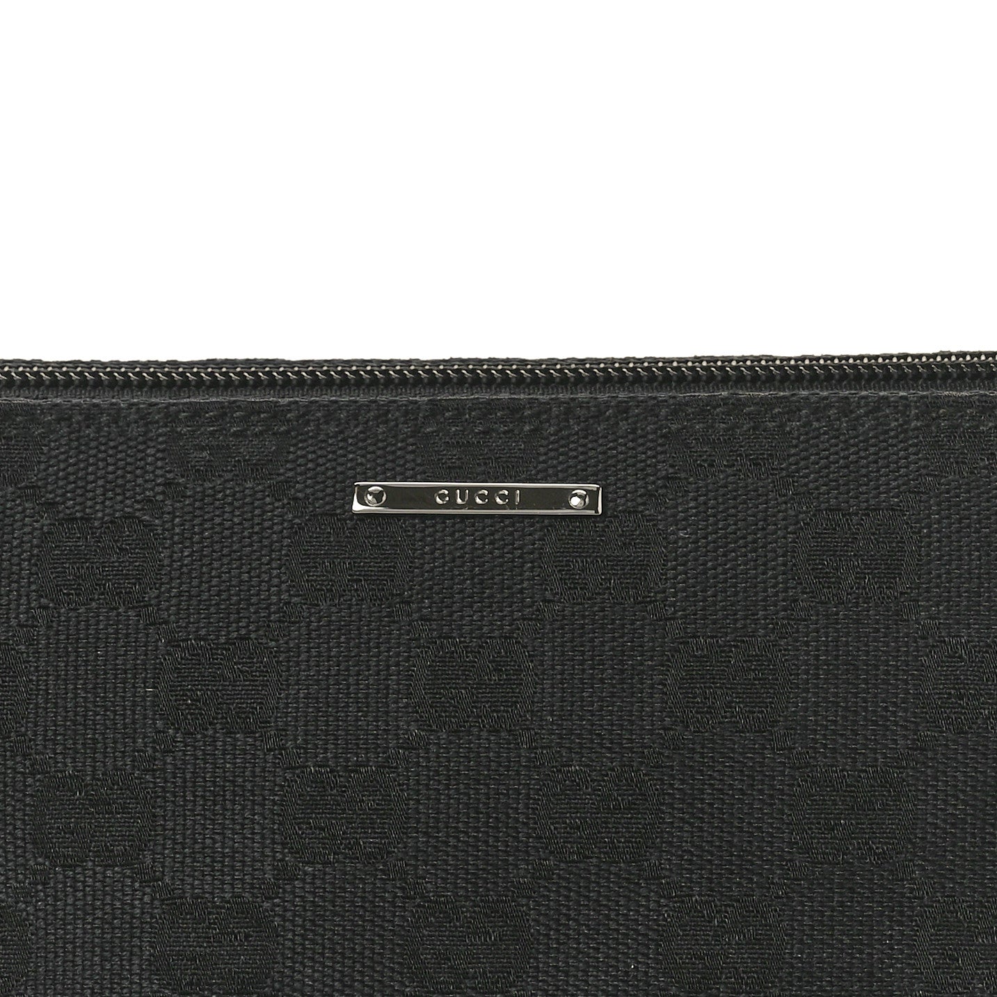 Gucci Monogram Boat Pochette Black 8 of 10