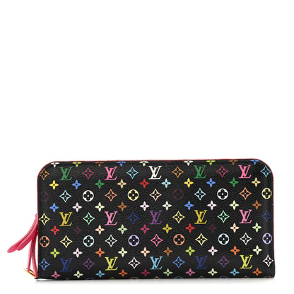 Louis Vuitton Monogram Multicolor Insolite Wallet Black Grenade 1 of 11