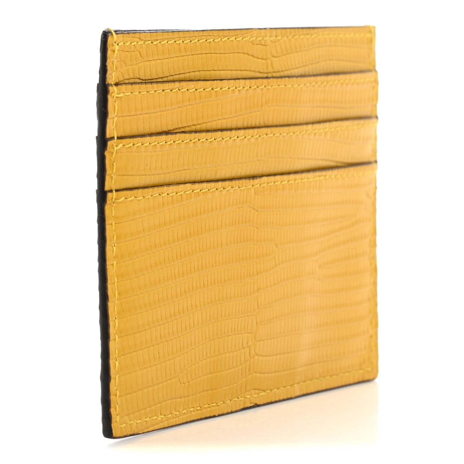Fendi Lizard Card Holder Sunflower 3 of 8
