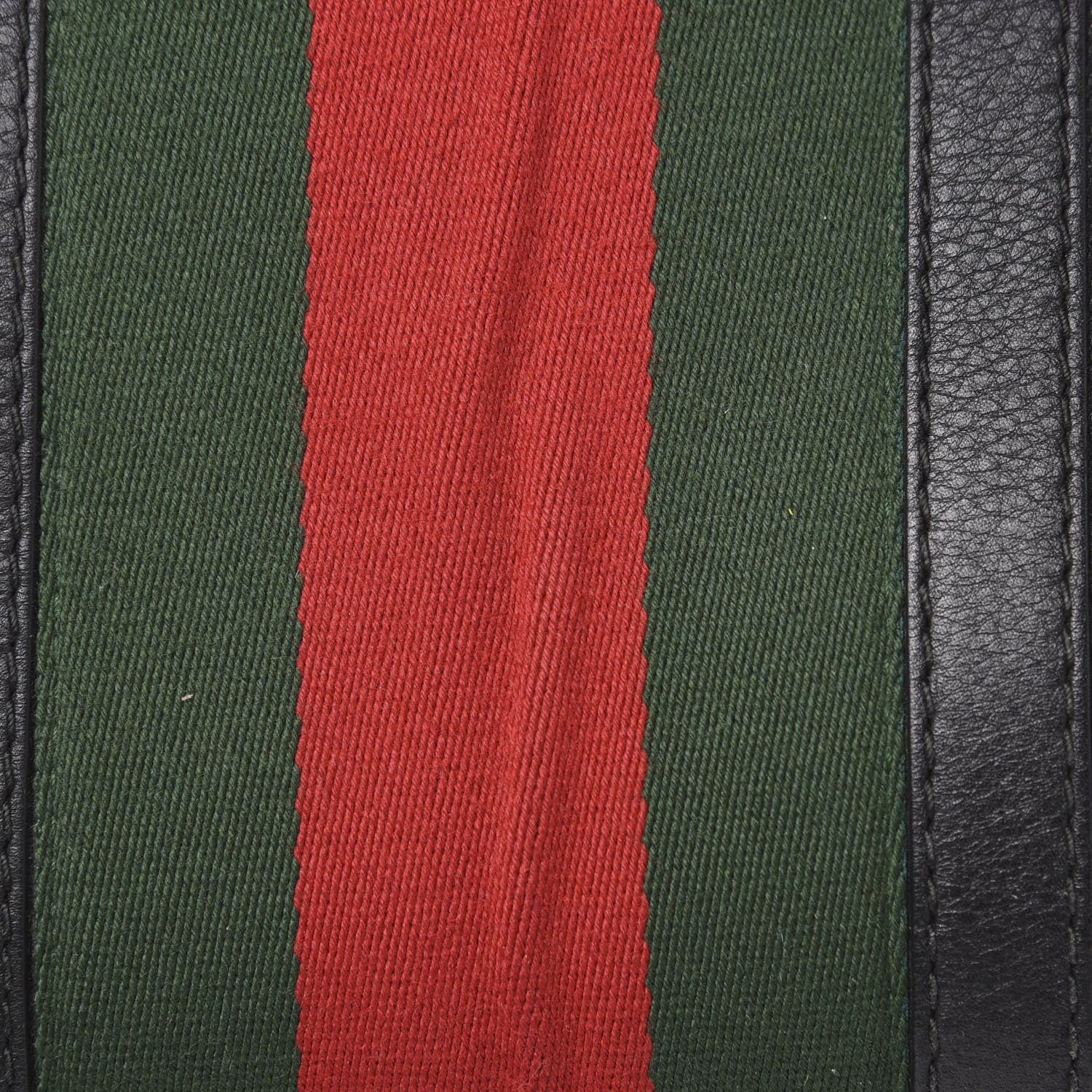 Gucci Calfskin Vintage Web Medium Boston Black 17 of 21