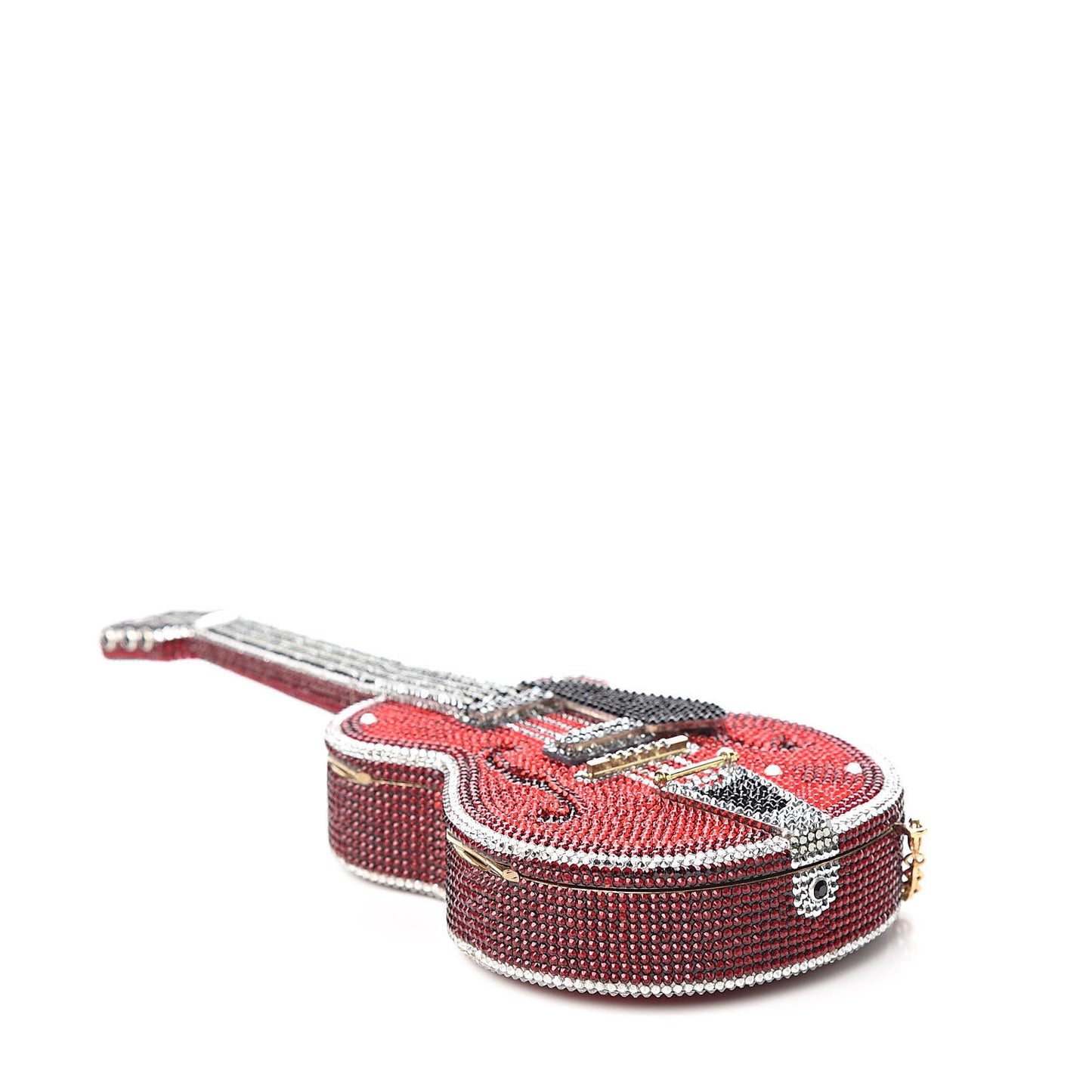Crystal Acoustic Electric Guitar Clutch Fire Multicolor