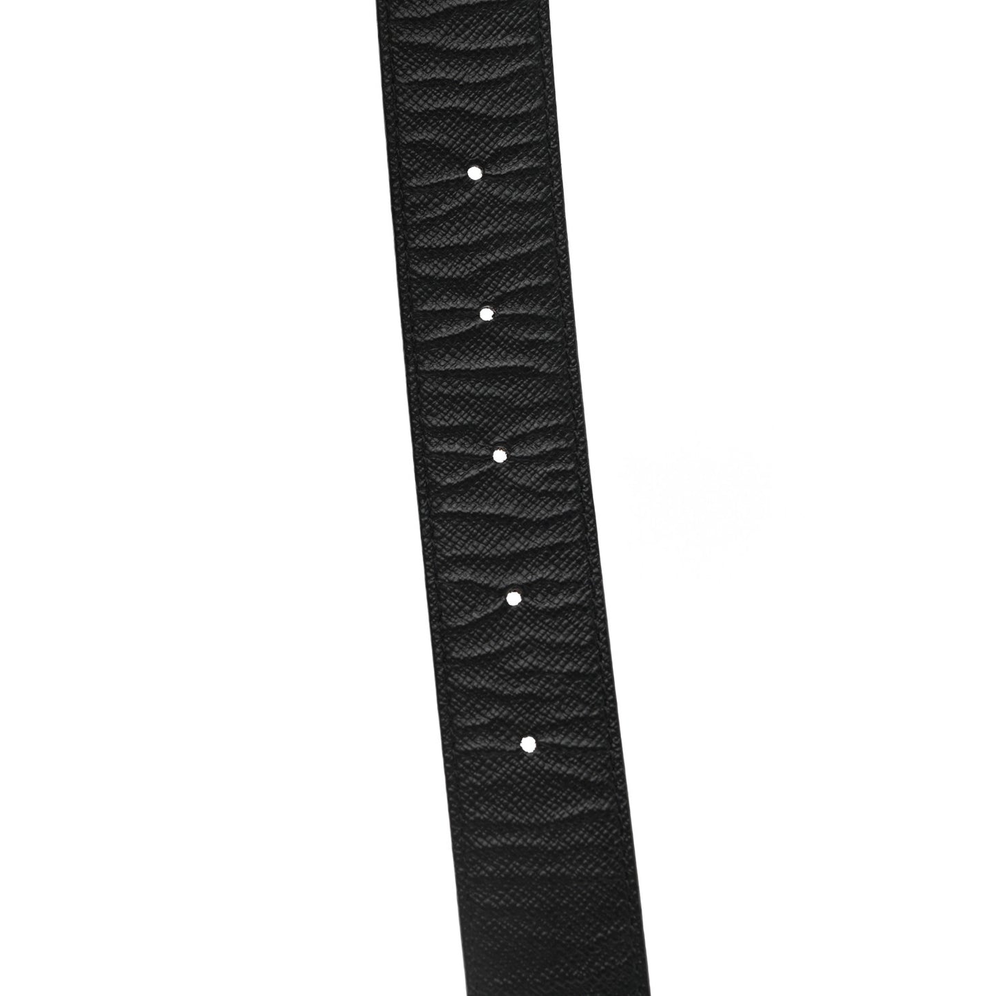 Calfskin Monogram 30mm LV Initiales Reversible Belt 80 32 Black