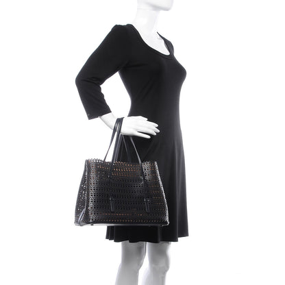 Alaia Calfskin Vienne Mina 32 Bag Black 2 of 9