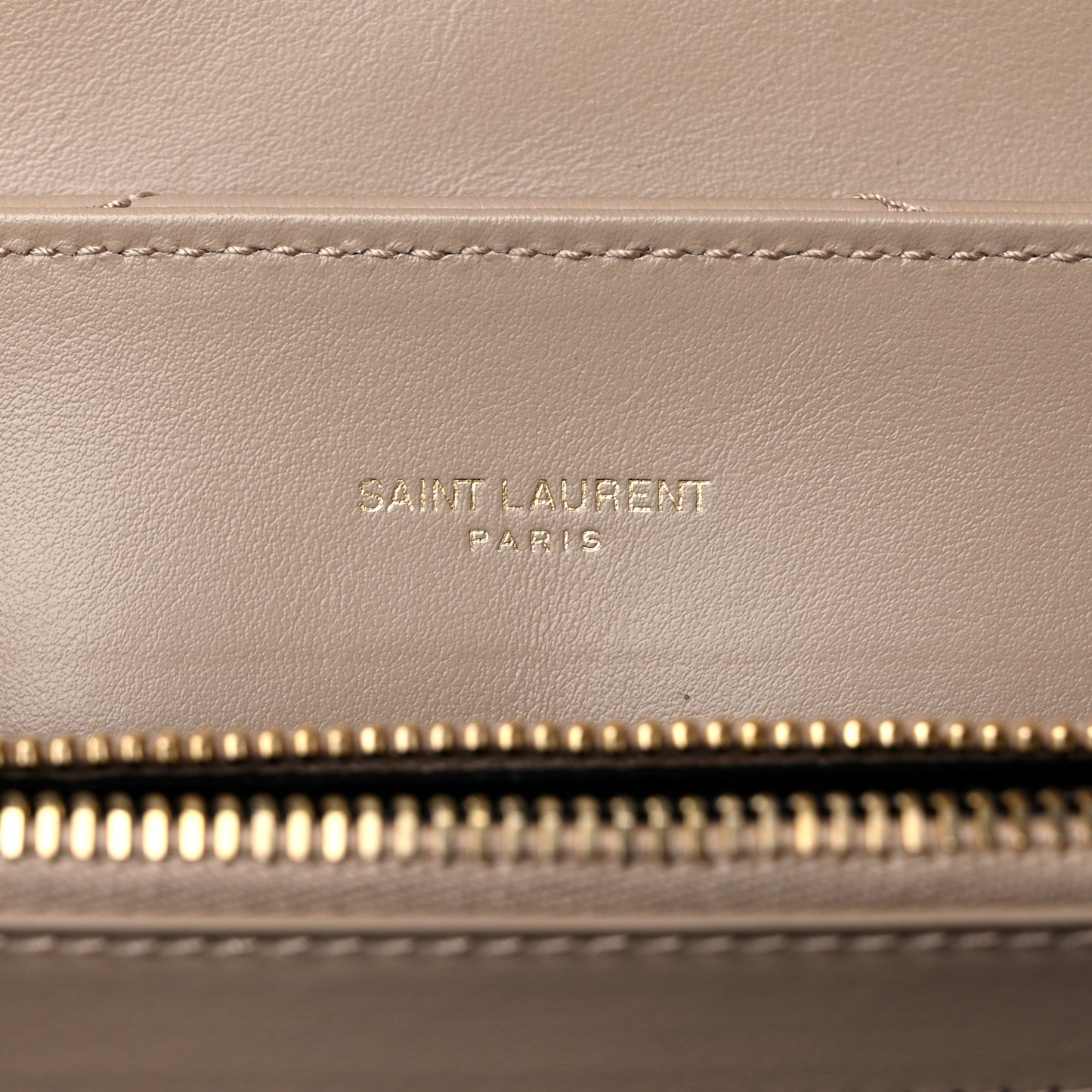 Calfskin Y Quilted Monogram Medium Loulou Chain Satchel Dark Beige