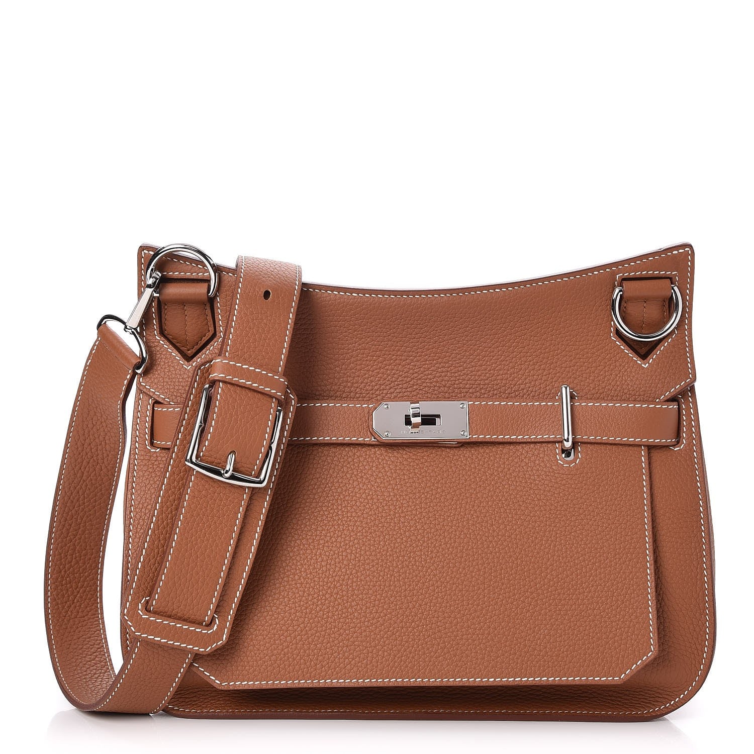 Hermes Taurillon Clemence Jypsiere 31 Gold 1 of 8