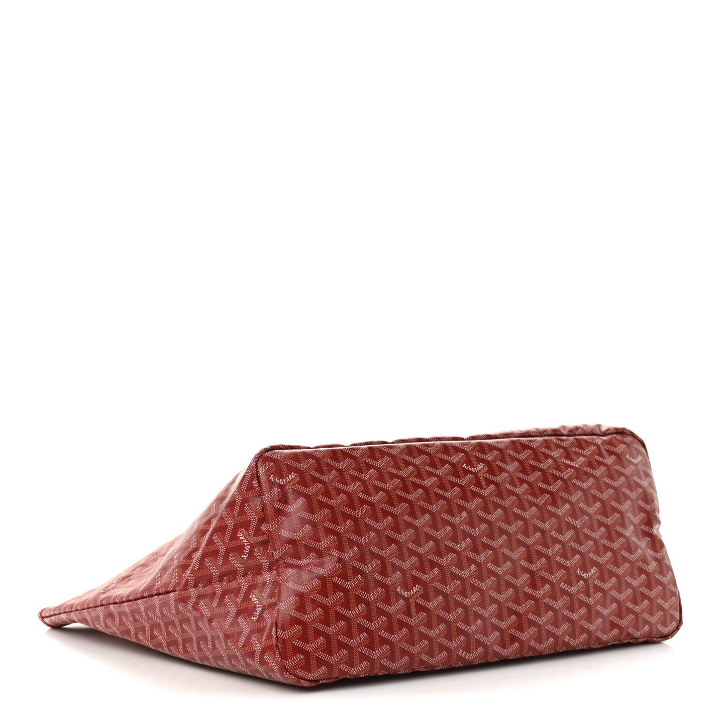 Goyardine Coeur Saint Louis GM Red