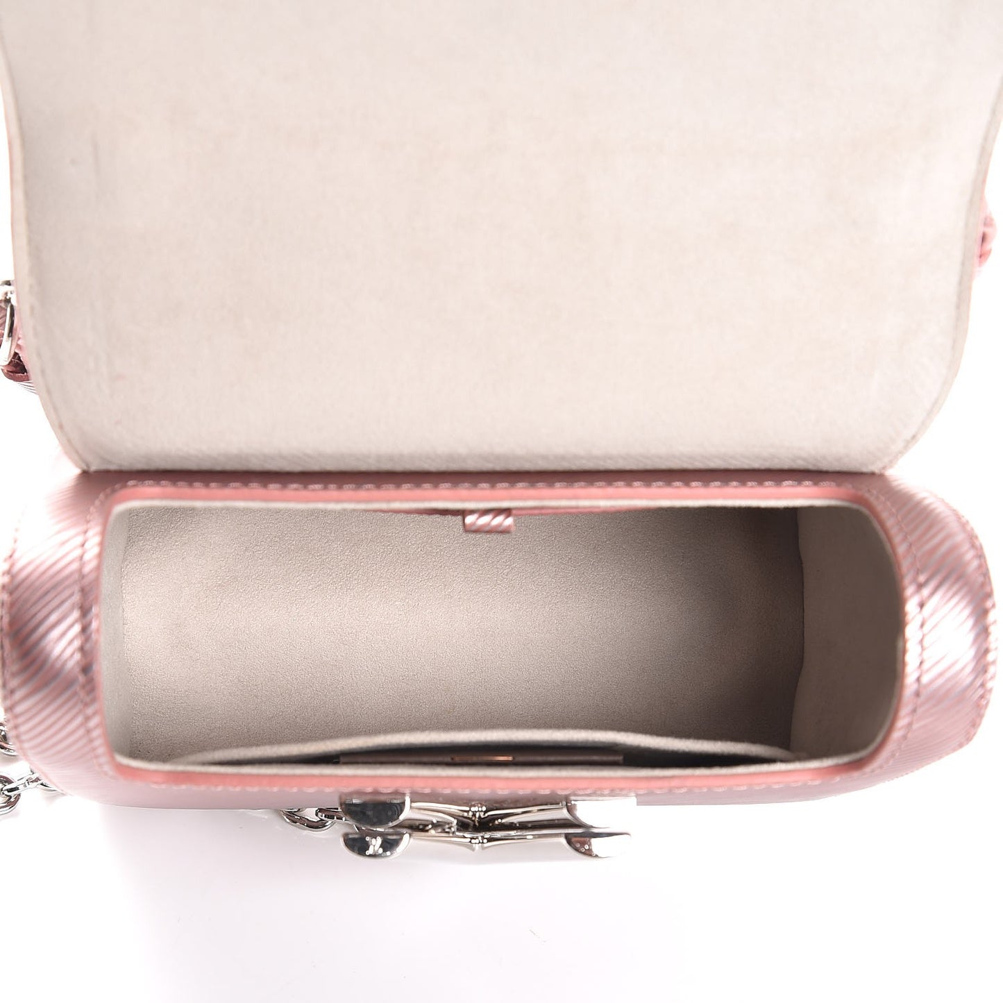 Epi Twist Shoulder Bag PM Rose Gold
