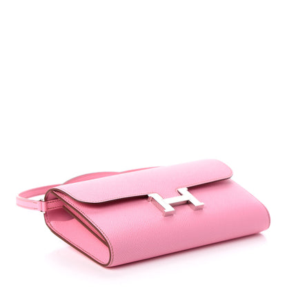 Hermes Epsom Constance Wallet To Go 5P Pink 2 of 6