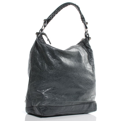 Balenciaga Chevre Giant 21 Silver Hardware Day Hobo Plomb 3 of 7