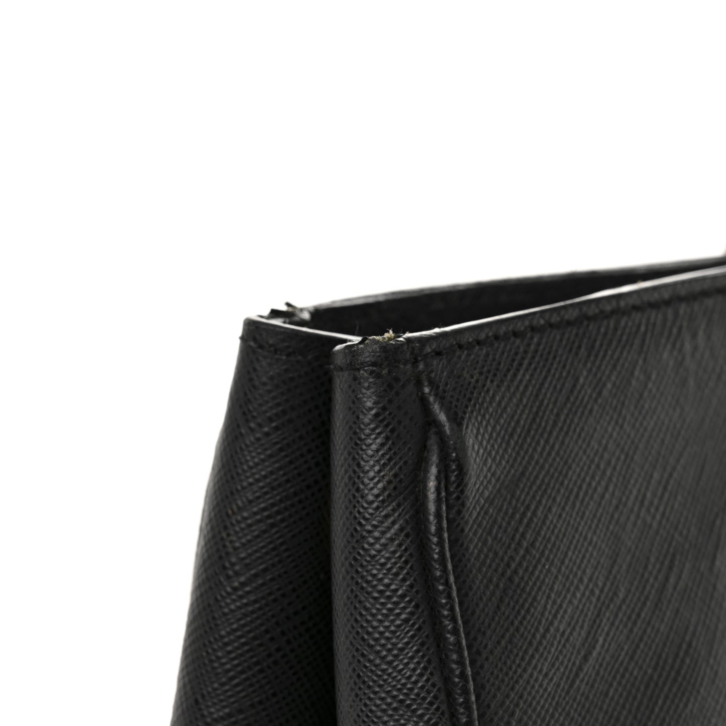 Saffiano Lux Large Tote Black