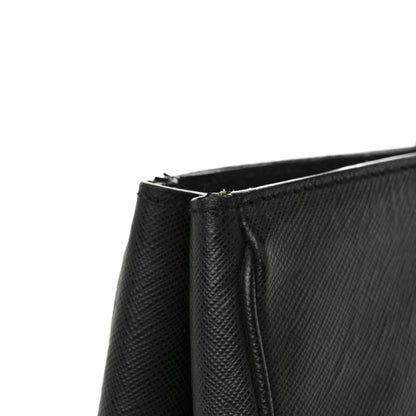 Prada Saffiano Lux Large Tote Black 16 of 17