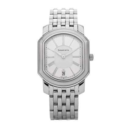 Tiffany Stainless Steel 32mm Mark Coupe Resonator Quartz Watch 1 of 4