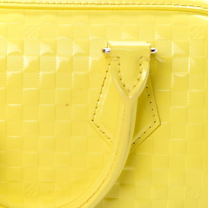 Louis Vuitton Damier Facette Speedy Cube PM Yellow 12 of 17