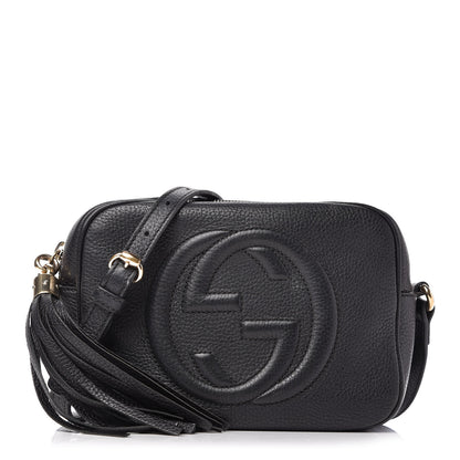 Gucci Pebbled Calfskin Small Soho Disco Bag Black 1 of 10