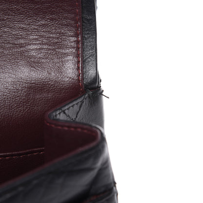 Chanel Aged Calfskin Quilted 2.55 Reissue 226 Flap Black 12 of 12