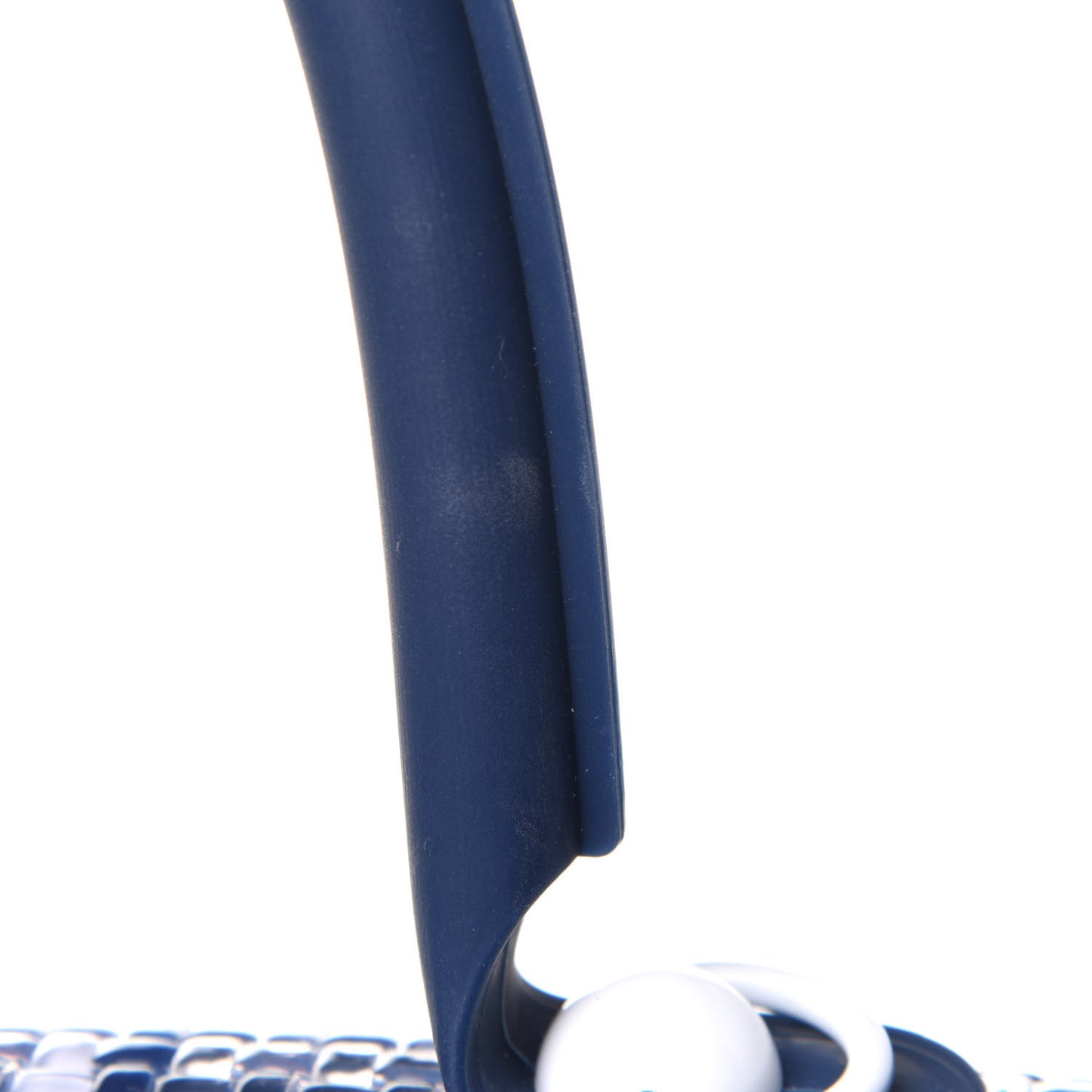 Vinyl Gingham The Dreamer MM Brillant Satchel Navy