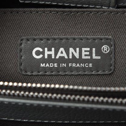 Chanel Grained Calfskin Small Neo Executive Shopper Tote Grey 5 of 8