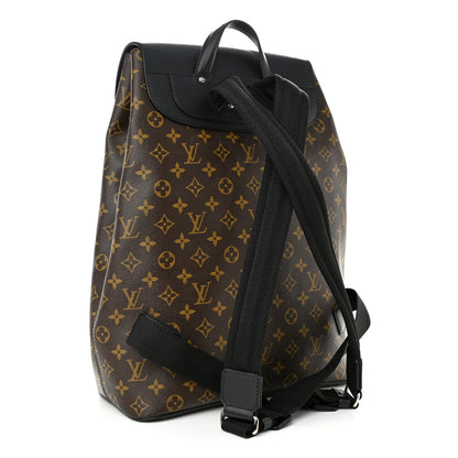 Louis Vuitton Monogram Macassar Palk Backpack 3 of 10