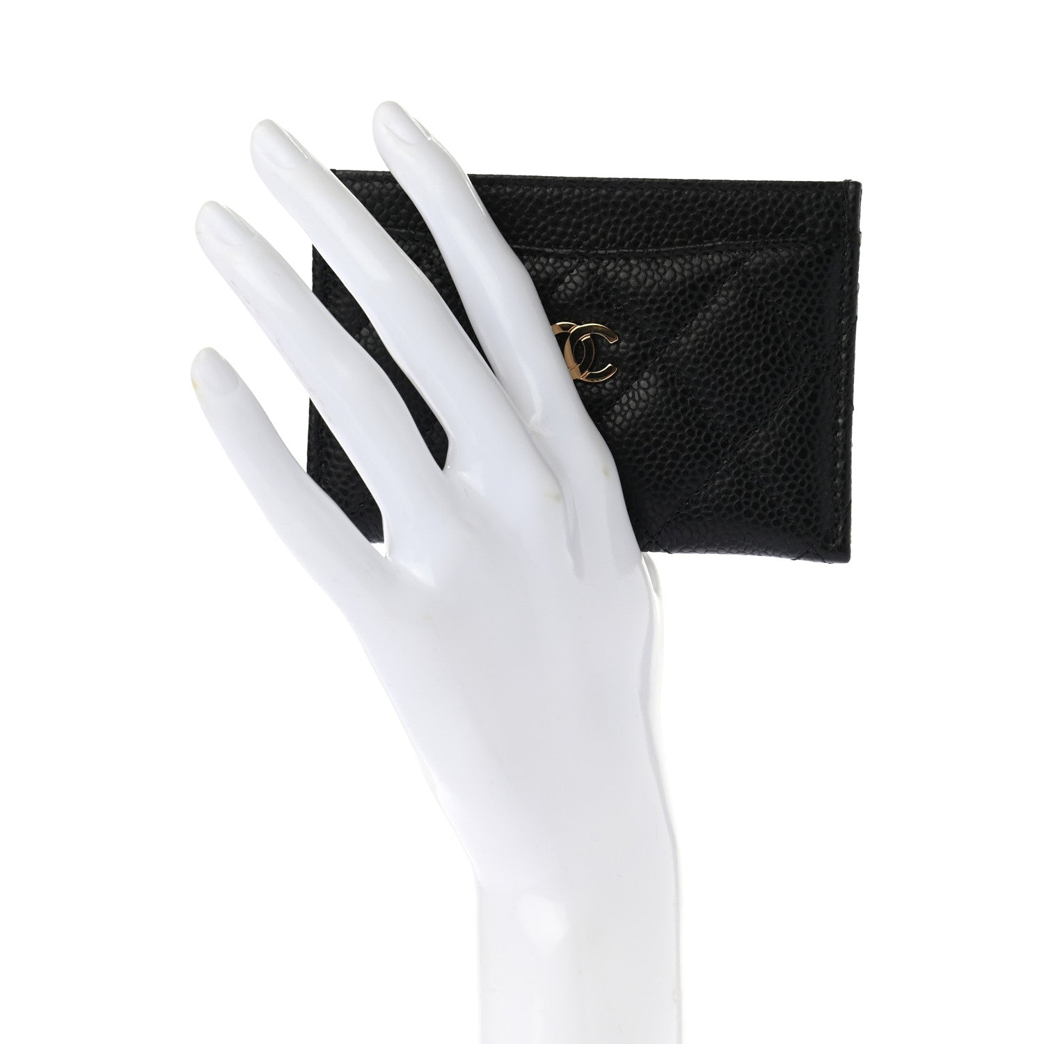 Chanel Caviar Quilted Card Holder Black 2 of 8