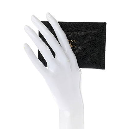 Chanel Caviar Quilted Card Holder Black 2 of 8