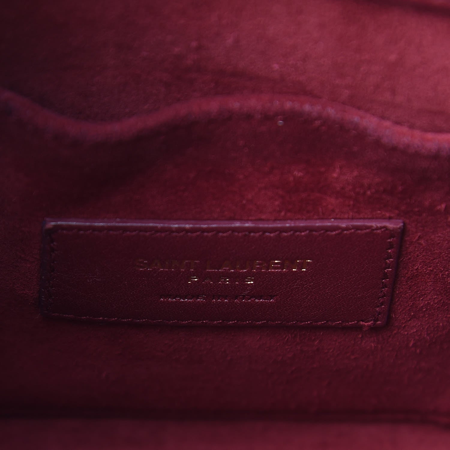Saint Laurent Calfskin Nano Sac De Jour Dark Pallisandre 6 of 14