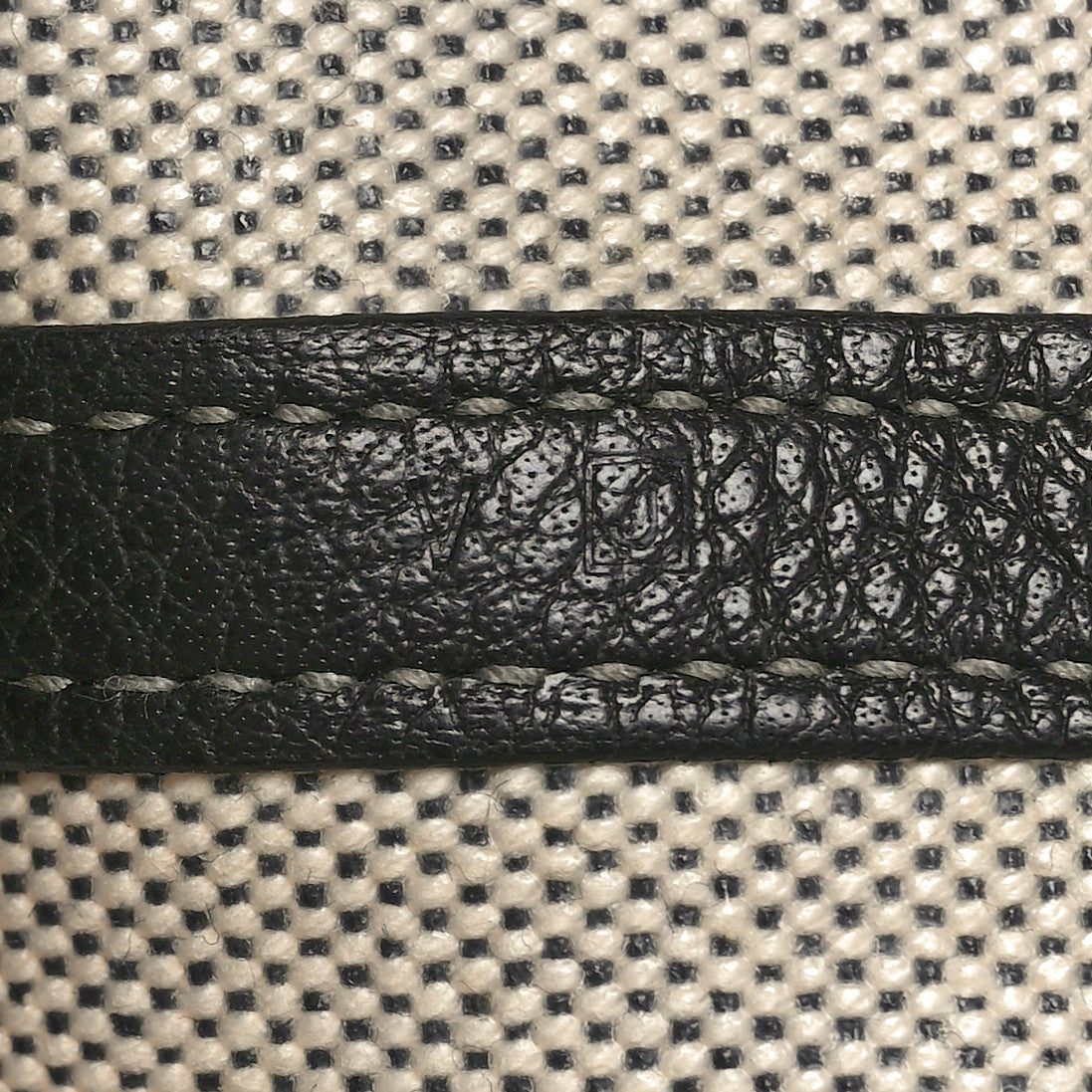 Hermes Toile Buffle Skipper Garden Party 36 MM Tote Black 7 of 11