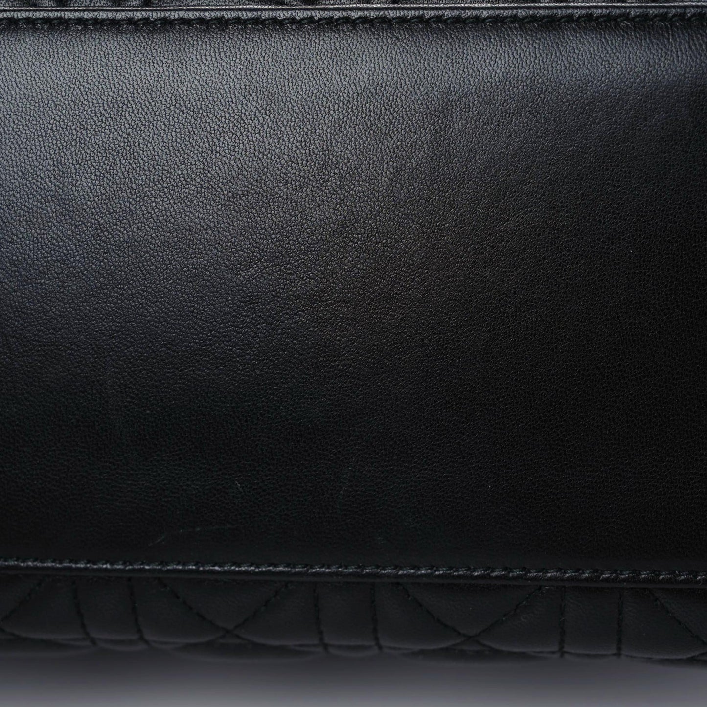 Lambskin Cannage Medium Lady Dior Black