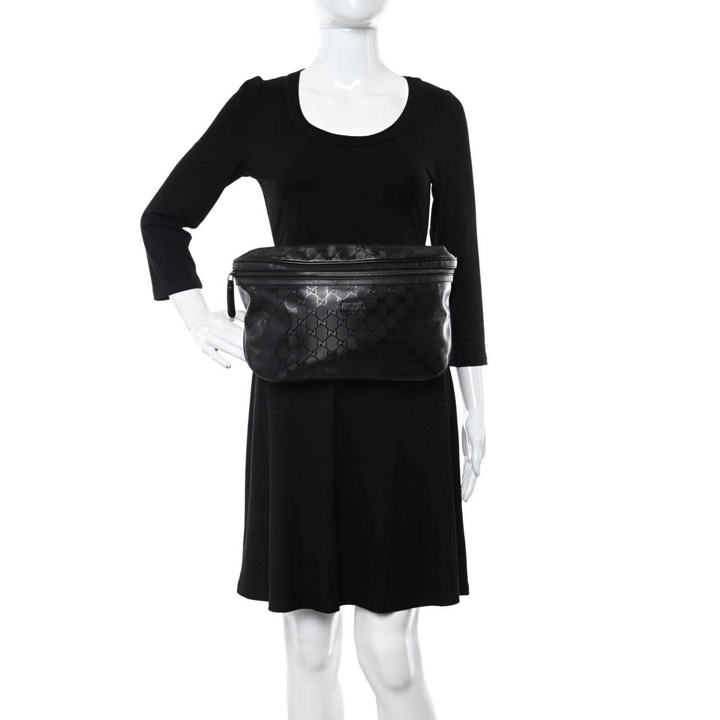 Imprime Monogram Belt Bag Black