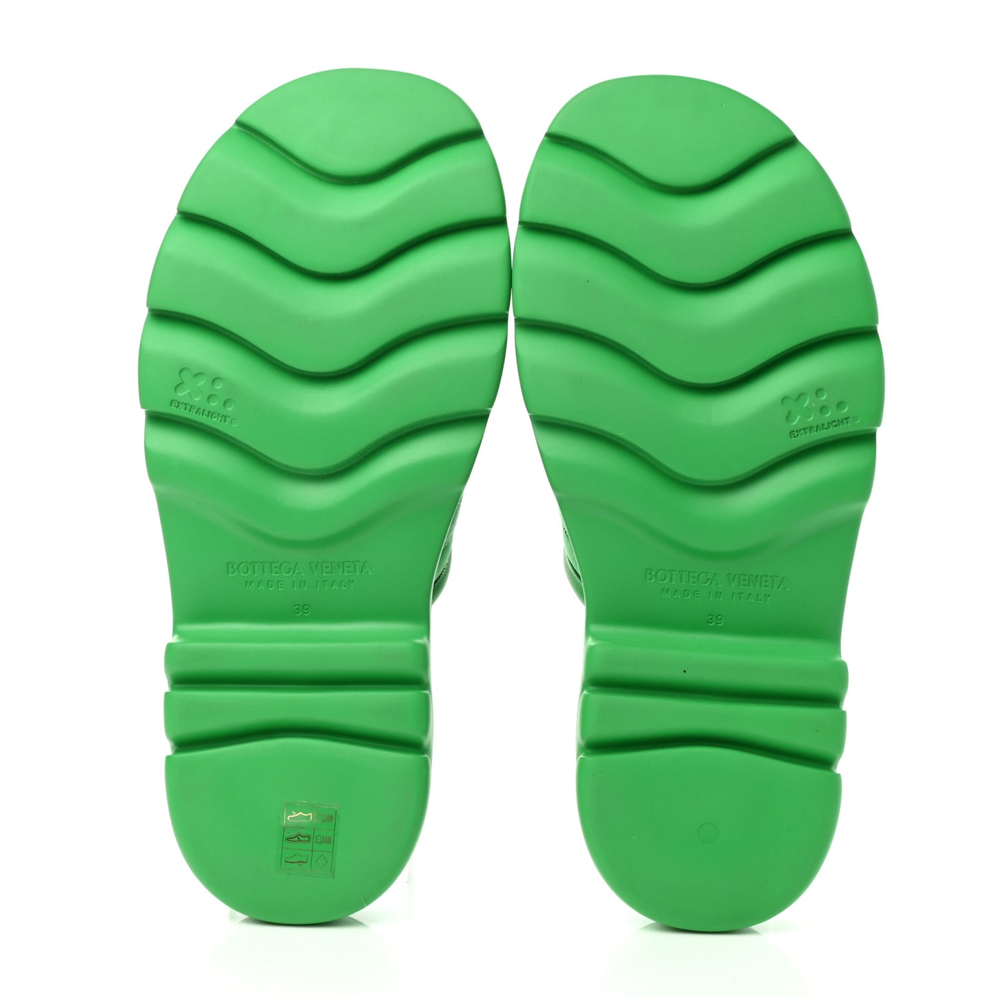 Nappa Flash 45mm Flat Sandals 39 Grass